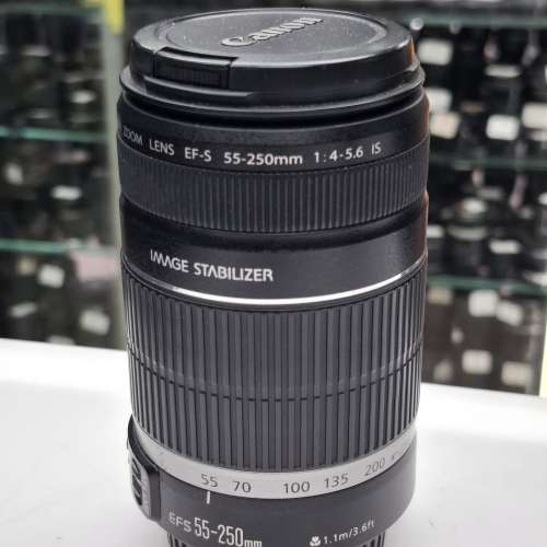 CANON EF-S 18-200MM F3.5-5.6 IS    CANON EF-S 55-250MM F4-5.6 IS   CANON EF 50MM