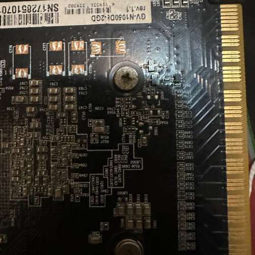 技嘉 gigabyte GTX 1050 顯示卡 gpu