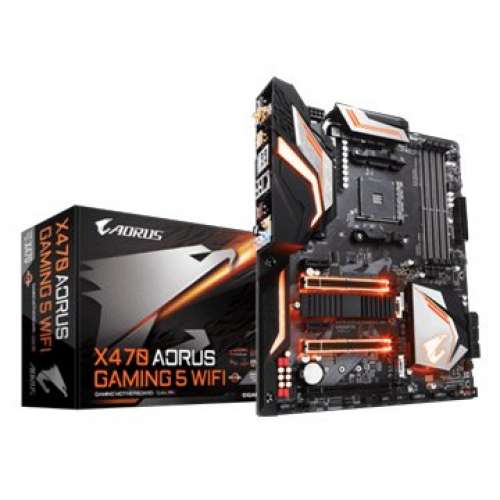 AMD R7 2700 處理器+ GIGABYTE X470 AORUS GAMING 5 WIFI(DDR4)主機版