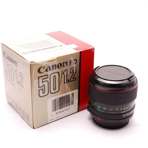 Canon FD NFD 50mm 1.2L 1.2 L + 17mm F4 F/4