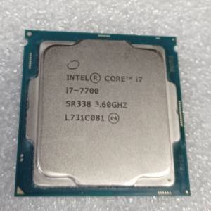 Intel Core i7-7700 處理器，最高 4.20 GHz (FCLGA1151) - 100% WORK