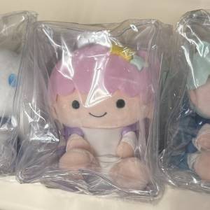 7-11 Sanrio 玉桂狗/ Kiki/ Lala 公仔背囊環保袋