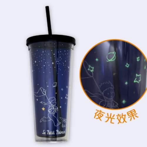7-11 小王子 夜光膠杯