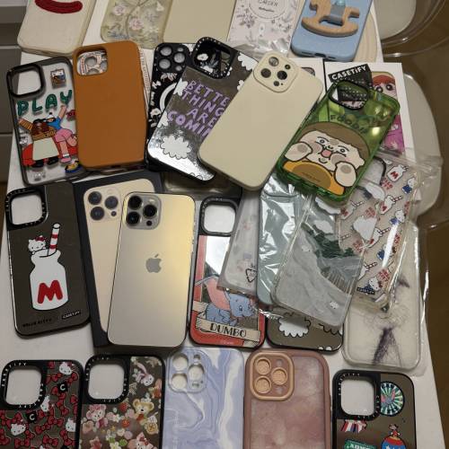 Apple iPhone 13pro max 256gb 金色9成新電池79 ％