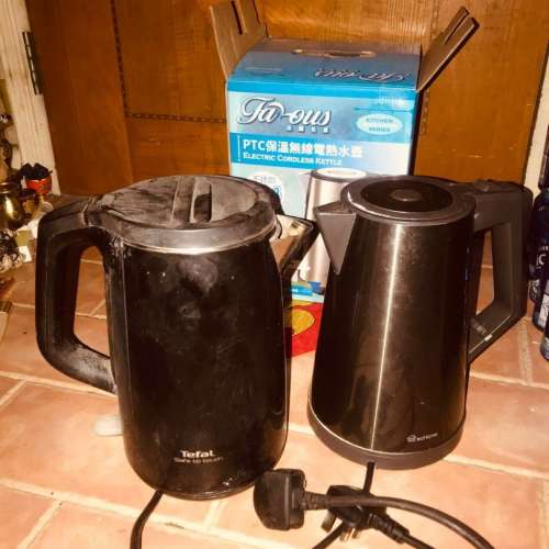 二手無線電熱水煲買一送一