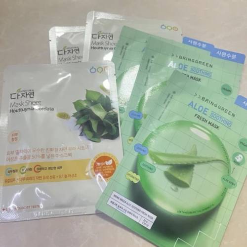 Bring Green茶樹積雪草袪痘 修護面膜 7片