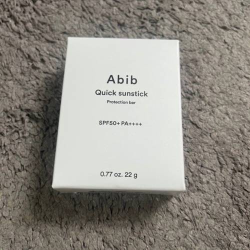 ❗️ABIB Quick Sunstick Protection Bar SPF50+ PA++++ 透明不泛白清爽防曬棒 （全...