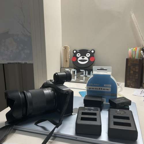 Canon Eos m6 mark ii連18-150mm鏡及電子觀景器