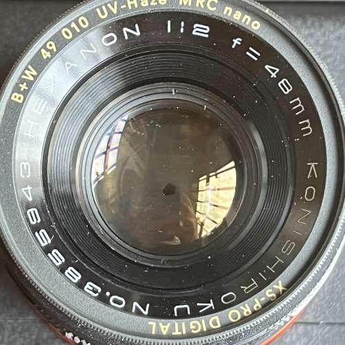 Konica Hexanon 48mm f/2.0 M-mount