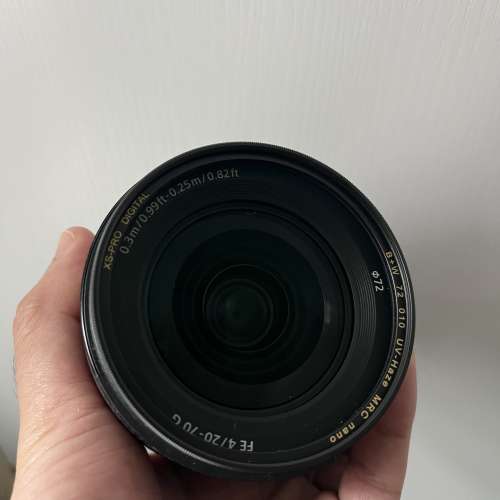 [有保養] Sony FE 20-70mm F4 G lens SEL2070G 連B&W filter