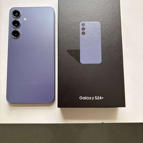 售Samsung紫色24+12+256gb電話