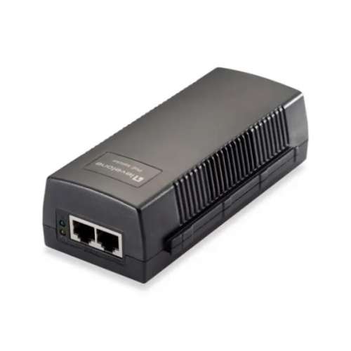 LeveOne POI-3010 Gigabit PoE-Plus Injector - w/interlocking, 802.3at [30W]