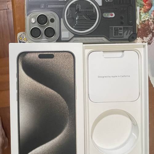 好好好X新淨🤣 iPhone 15 pro Max 256GB 港行雙咭 高電健康91%❤️ 包套包貼😆 有原...