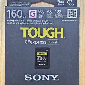 全新 SONY CFexpress Type A Memory Card 160GB CEA-G160T