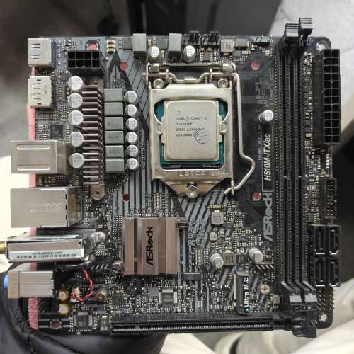 I5 11400F  / Asrock H510M-ITX/ac