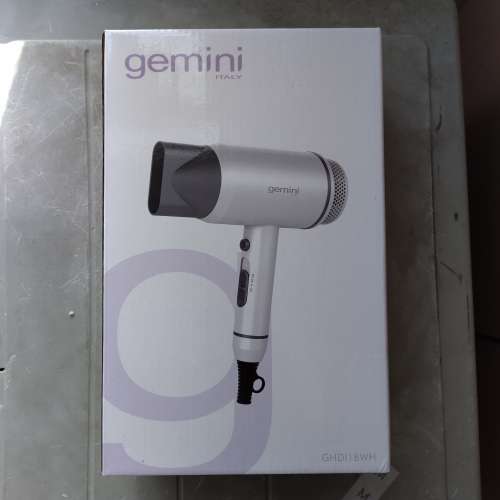 Gemini 1800W 雙子星 1800瓦負離子風筒 GHDI18WH 白色