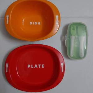 Pigeon 嬰兒餐具 ~ 1 套