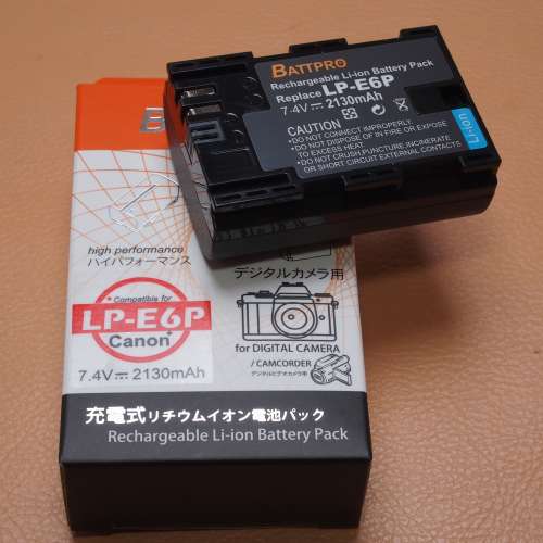 香港行貨 免費一年保用 LPE6P LP-E6P電池合Canon R5 Mark II R52 第二代 EOS R5 Ma...