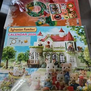 森林家族 Sylvanian Families 2026年 限量版月曆
