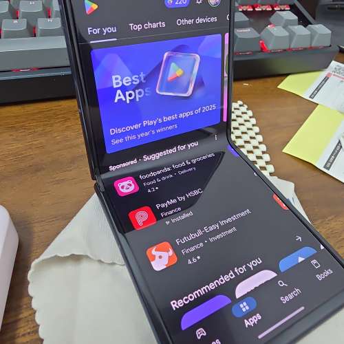 Moto Razr 60 12+512G 藍色 國行 有google