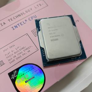 Intel Core i5-12400 處理器 6核12線程 (Tray/內顯/LGA 1700)