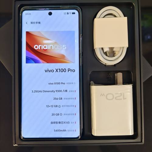 Vivo X100 pro 12G+256G 國行