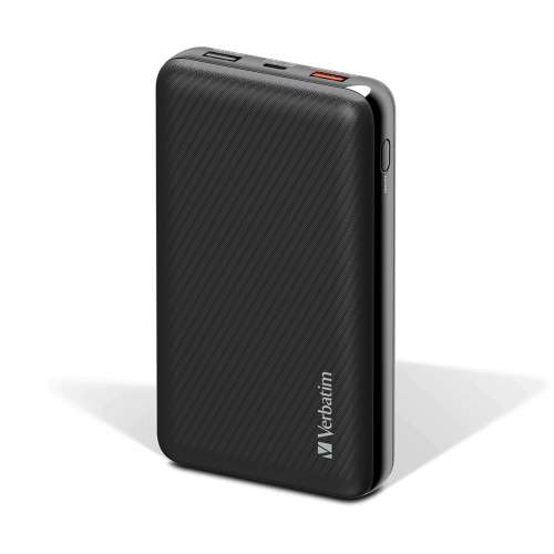 Verbatim PD 100W & QC 3.0 20000mAh Battery Black