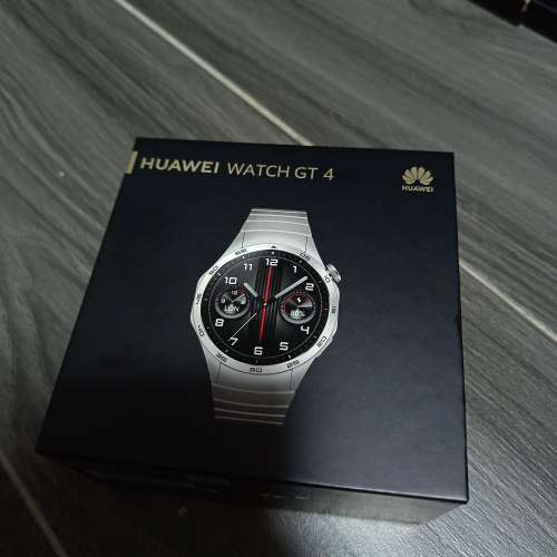 Huawei Watch GT 4 46mm 罕有灰色不鏽鋼錶帶