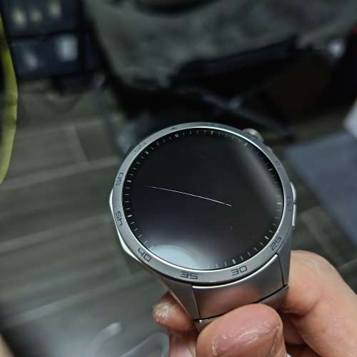 Huawei Watch GT 4 46mm 罕有灰色不鏽鋼錶帶