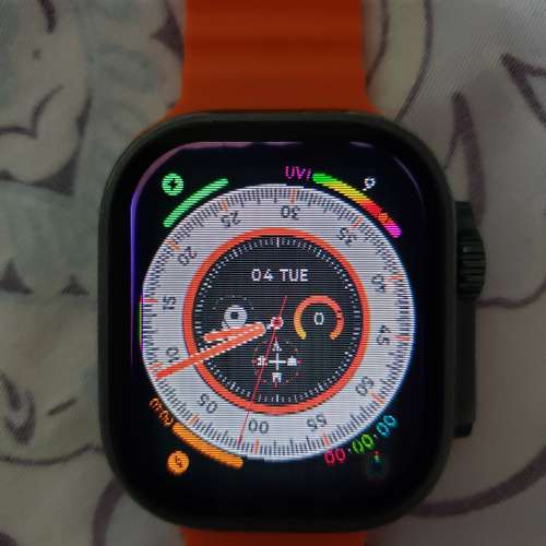 Js23 Ultra 46mm titanium 錶殼 無線磁吸充電 全套有盒說明書。 屯門／旺角面交