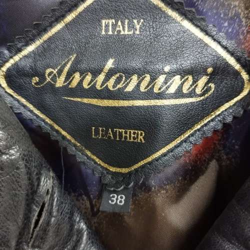 意大利名牌Antonini 女裝羊皮真皮皮褸保暖外套Italy ladies genuine sheep leather...