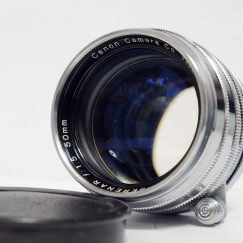 極罕見早期全銅重版 Canon Serenar 50mm f1.5 大光圈 (極新淨)