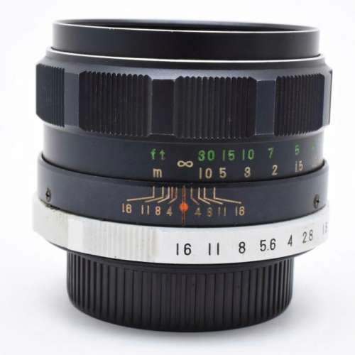 (M42) Fujinon 55mm F1.8 富士 Fujica 標準鏡 銳利黃金鍍鏌 合 FX A7 Nex Eos