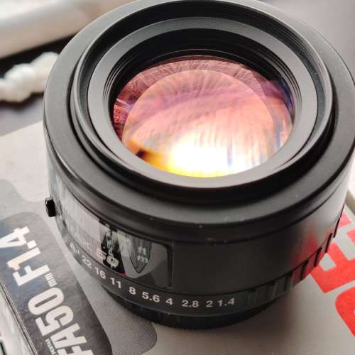 Pentax FA 50mm f1.4 連盒