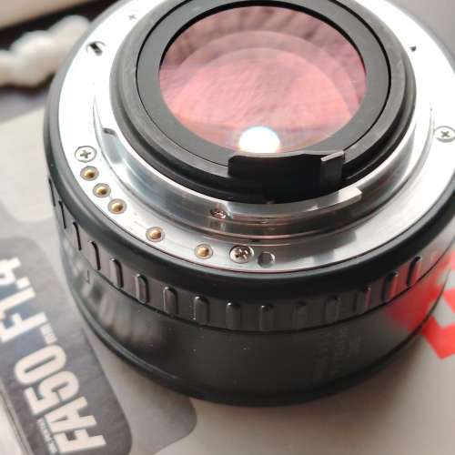 Pentax FA 50mm f1.4 連盒