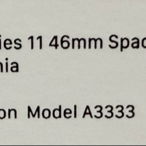 Apple Watch Series 11 46mm 太空灰