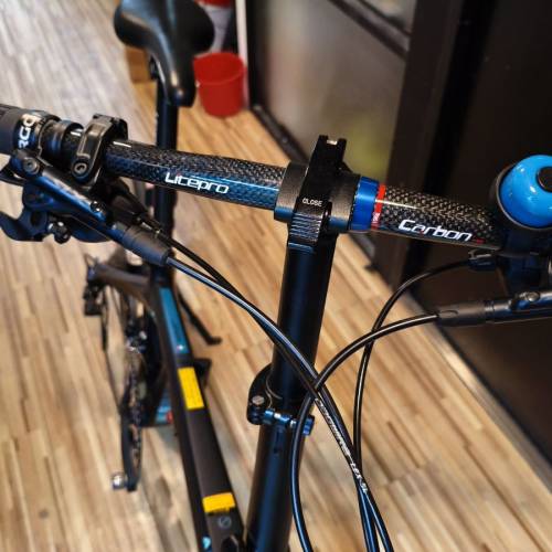 JAVA ARIA 24S.碳纖摺疊單車