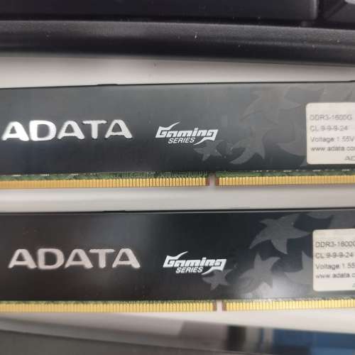 ADATA DDR3 1600 2GB兩條