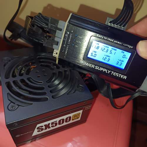 (SFX 80+金牌) 銀欣SST-SX500-G 500W全模組火牛