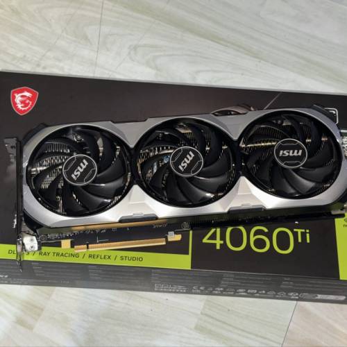 Msi RTX 4060 Ti 8G 行貨有保 三風扇