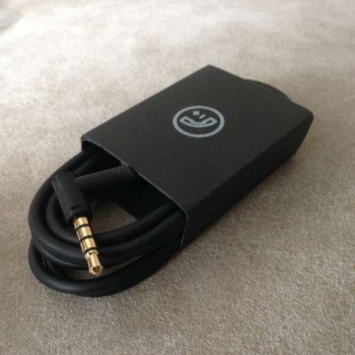 Headphones Replacement Audio Cable mic 3.5->3.5mm NEW 全新代用 耳筒 耳機 線 ...