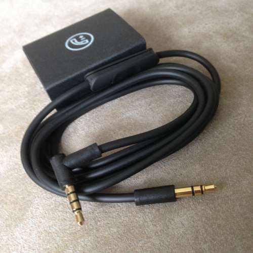 Headphones Replacement Audio Cable mic 3.5->3.5mm NEW 全新代用 耳筒 耳機 線 ...