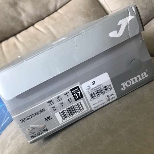 👟 JOMA Tennis Shoes EU37 US5 T.Set Lady 2313 Pink White NEW 全新 網球鞋 🎾