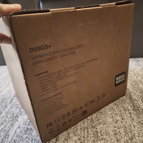 Synology DS923+ NAS 全新
