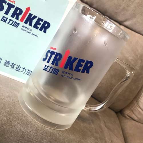 🥛 Yakult STRIKER Frosty Mug NEW 全新 益力加 双層杯 凍飲杯 🥛