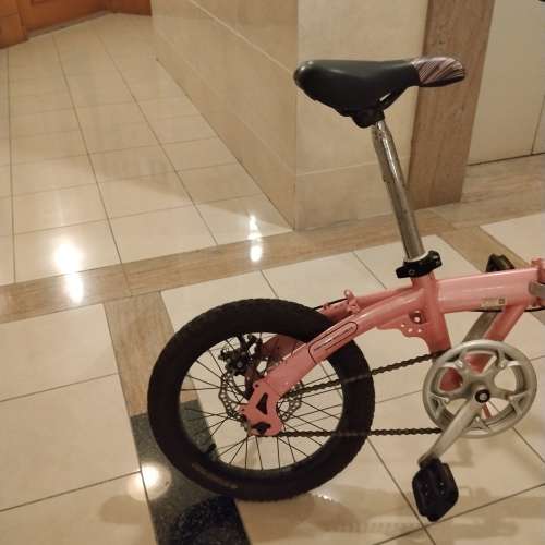 舊 Phoenix16吋 中童/大人 用單車。16吋，可摺，單速，身高 1米至1.6米 人仕合用。