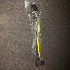 全新轉線 SATA TO 6+2 PIN 顯卡供電接線