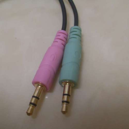 全新轉線 將手機耳機轉適合電腦及筆記本用麥克風及耳機線