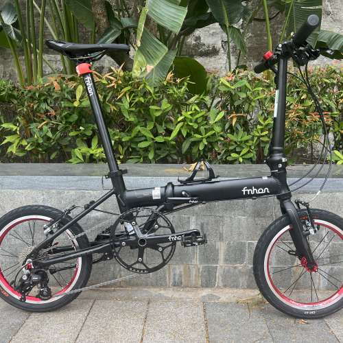 FNHON KA1609 9速 中空餅 16吋 鋁合金 折叠車 送水架前後蛙燈叮叮