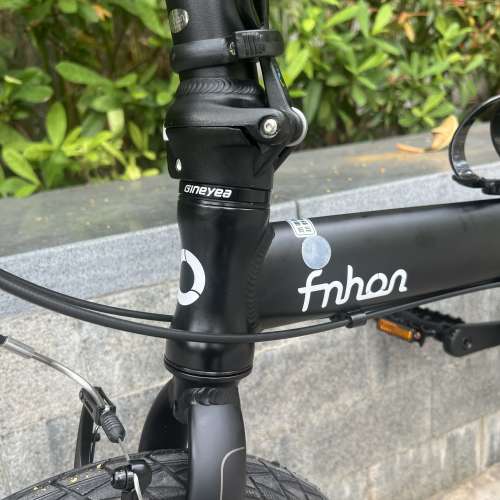 FNHON KA1609 9速 中空餅 16吋 鋁合金 折叠車 送水架前後蛙燈叮叮